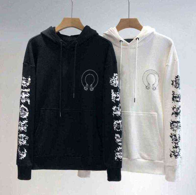

Fashion Quality Hoodie Classic Ch Brand Zipper Autumn Winter Luxury Sweatshirts Designer Men Sweater Horseshoe Phantom Cross Print Hooded Woman Loose Jackts Xzzd, 8081 white