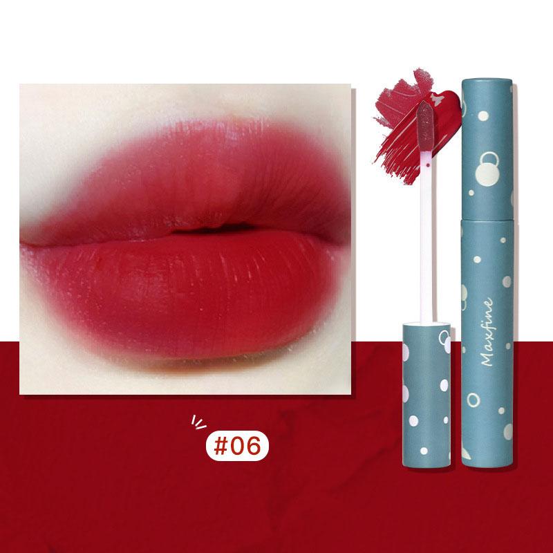 

Maxfine fashion lip gloss blue orange apperance for girls long lasting waterporoof sexy red rose brown liquid lipstick AC306, 01