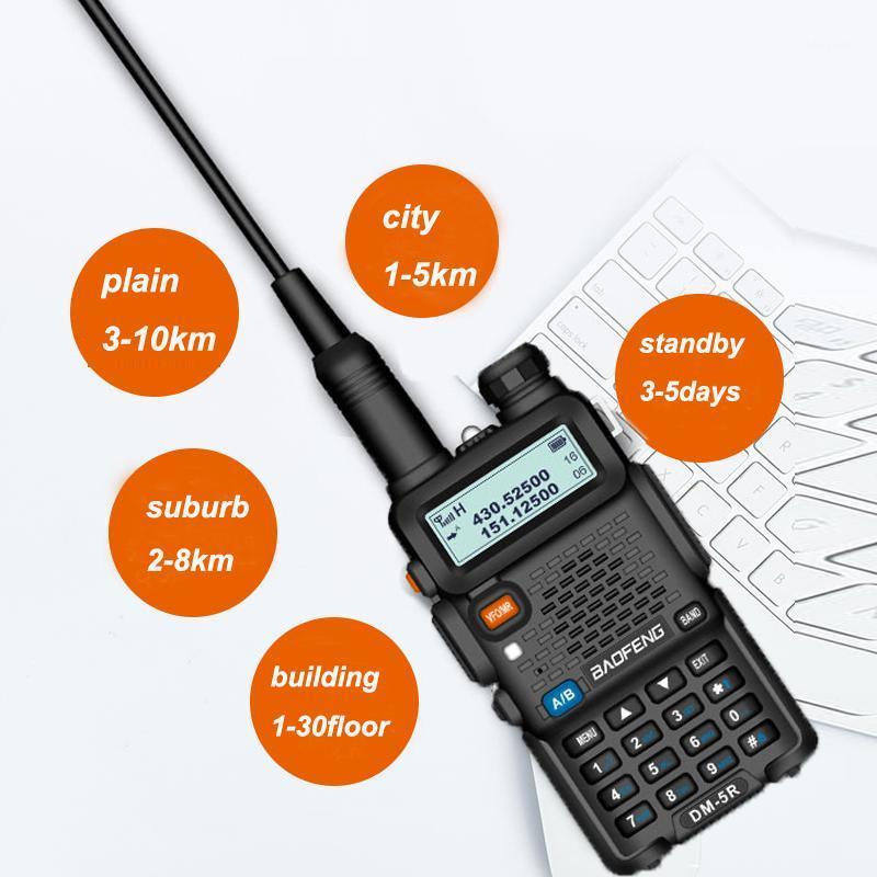 

5W Baofeng DM-5R Walkie Talkie Digital Analogue Mode Two Way Radio 2000mAh High Capacity Baofeng DM5R1