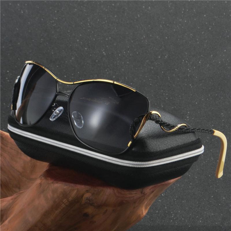 

Sunglasses High Quality Butterfly Polarized Women Brand Designer 2021 UV400 Sunglases Gradient Lens Sun Glasses FML