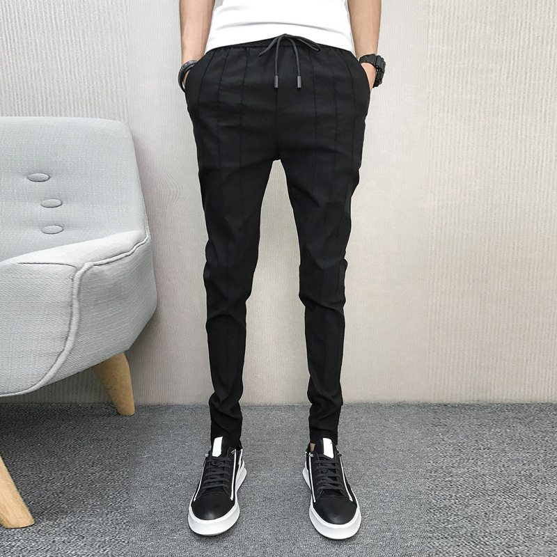 

2021 Spring New Jogger Men Hip Hop Black Sweatpants Casual Slim Mens Harem Pants Yg9n