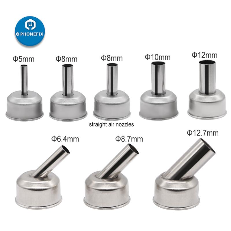 

ATTEN ST-862D Hot Air Gun Nozzles 5/8//10/12MM Straight/Spiral/Curved Nozzles for ATTEN ST-862D Hot Air Gun Soldering Station