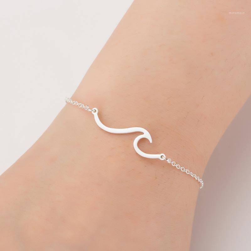 

Summer Wave Beach Bracelet Women Boho Handmade Adjustable bangle1