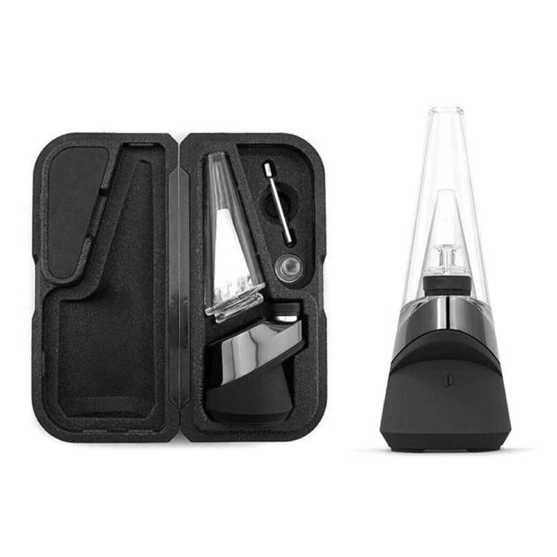 

E Cigarette Puffc Vaporizer Pen Starter Kit Smartest Handheld Electronic Dab Rig For Wax Dry Herb Glass Water Bong Smoking Pipe