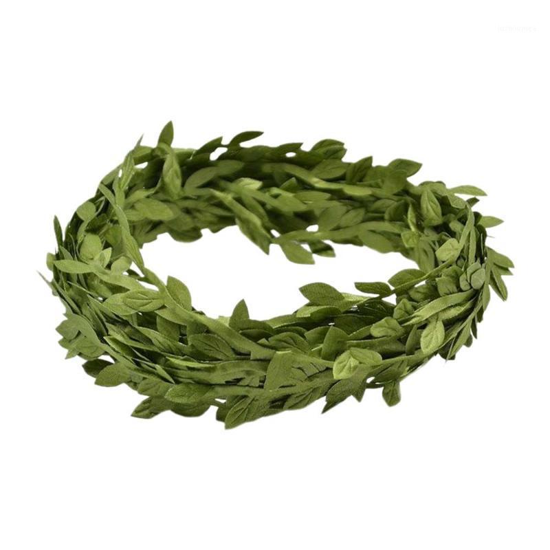 

40M-100M Nature Artificial Leaf Leaves Vine Wedding Decoration Foliage Scrapbooking Craft Wreath Fake Green Garland1