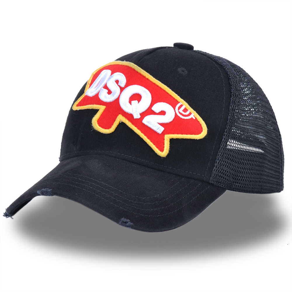 

2019 Caps ICON Letters Cotton Baseball Black Mesh Dad hat Hip Hop D2 Trucker cap Summer Adjustable, Blue;gray