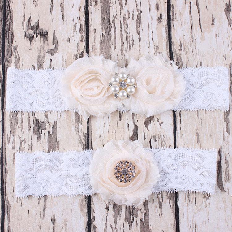 

Cute White Pearl Lace Baby Mom Headband Set kid Lace Diamond Studded Flowers Hair Band Foot Wear Wedding Party Dress Accessories, Baby mom set