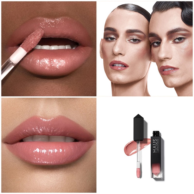 

HAUS LABORATORIES LE RIOT LIP GLOSS High-Shine, Lightweight Shimmer & Sparkle Lip Gloss Available in 6 Colors