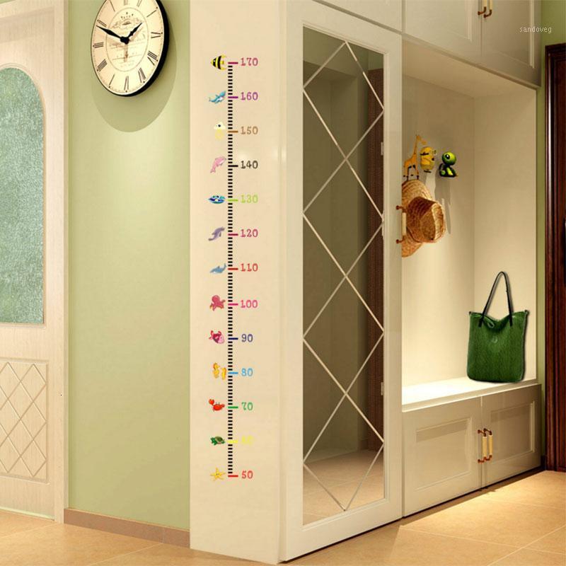 

Baby Growth Meter Wall Stickers Home Child Kids Wall Sticker Meter Children's Growth Record Memorial Present Decor1