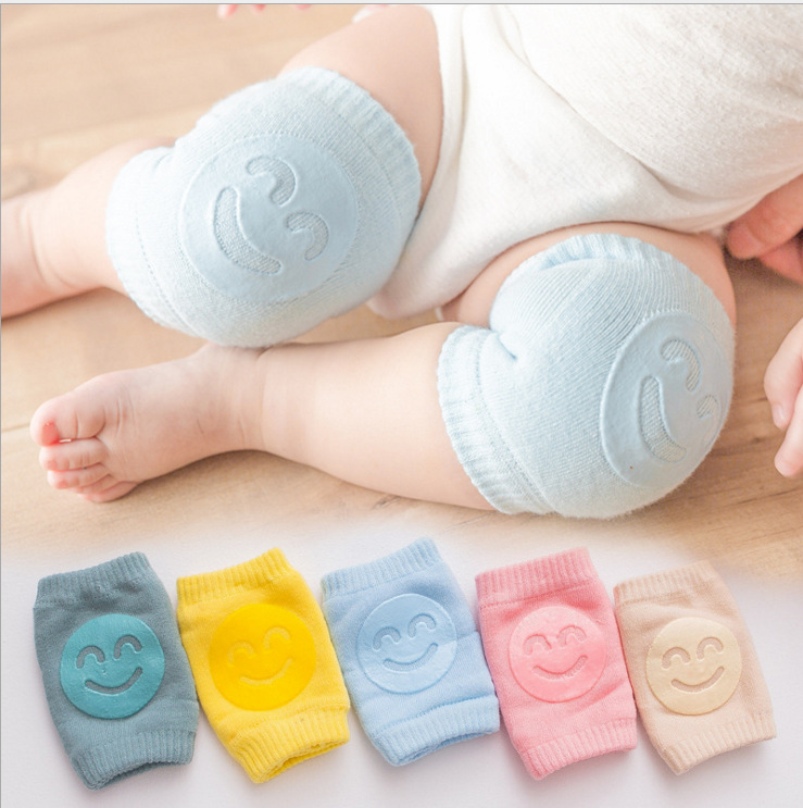 

Baby Knee Pads Non Slip Infant Smile Newborn Crawling Elbow Protector Leg Warmer Kids Safety Kneepad Boys Girls Socks fast ship, Extra shipping fee