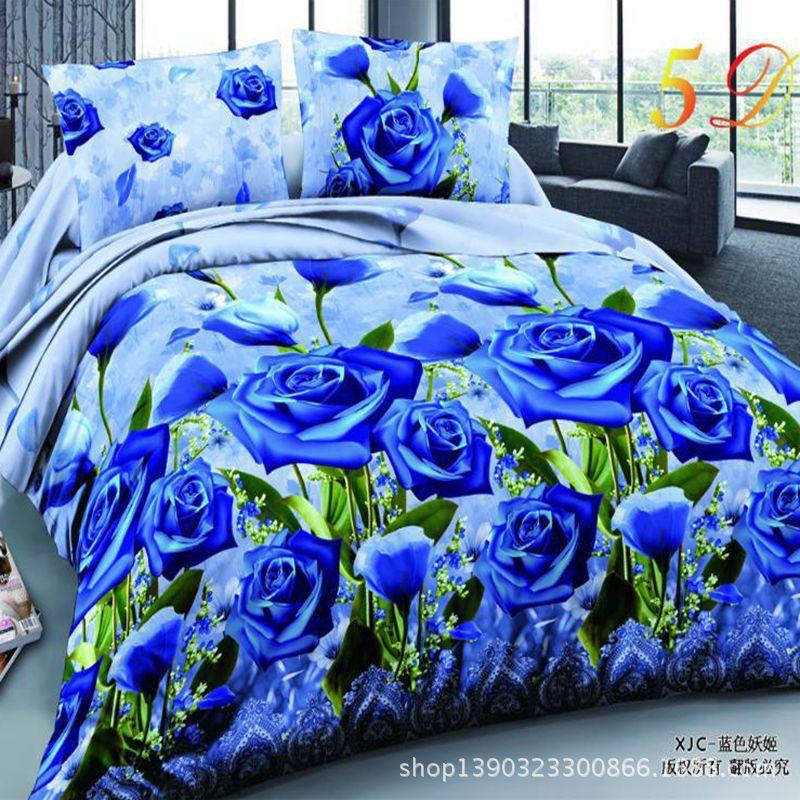 

bed set 3D Bedding Sets King Size Duvet Cover Luxury 3D Bedding Set Wholesale/Dropship, Q2334