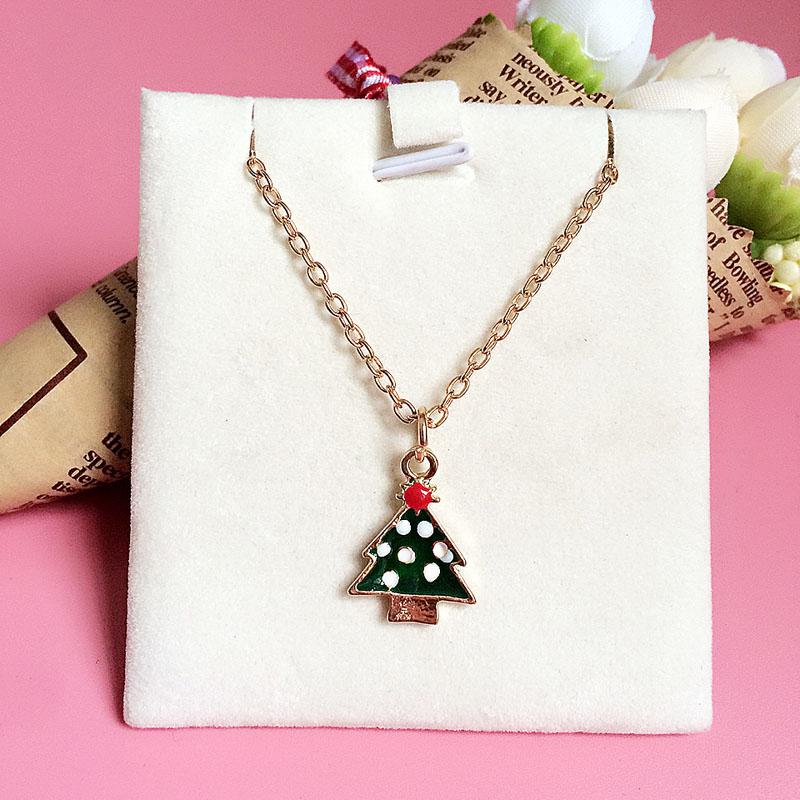 

Christmas tree charms rhinestone Bracelets For Women Wholesale DIY necklace Christmas gift for Girls best friend Women jewellery