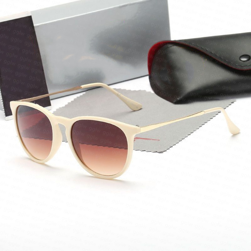 

Designer Mens Womens Sunglasses Sun Glasses Round Fashion Gold Frame Glass Lens Eyewear Original Cases Boxs Pilot Cycling Driving Classic Vi, White;black