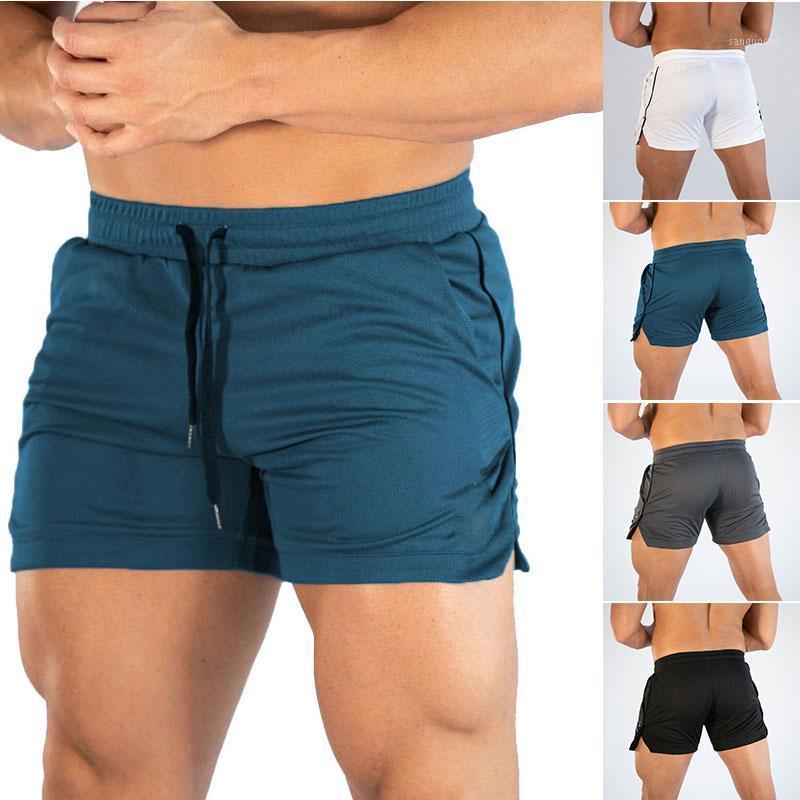 

Men Summer Beach Shorts Running Quick Drying Breathable Sport Workout Casual Sweat Pants &T81, Black