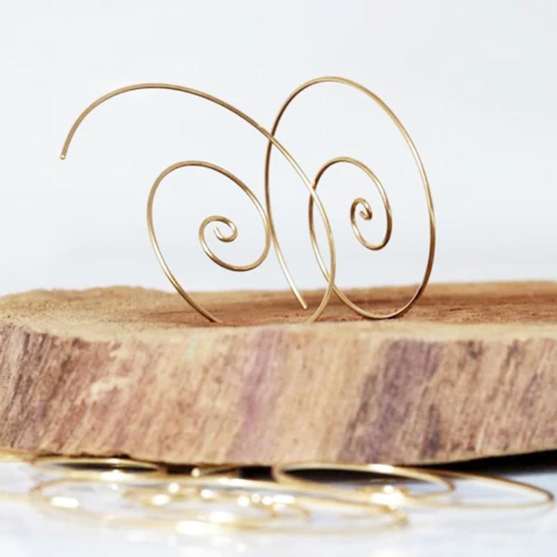 

Handmade Hoops Earrings Jewerly Gold Filled/925 Silver Vintage Boho Orecchini Brincos Oorbellen Pendientes Earrings For Wome