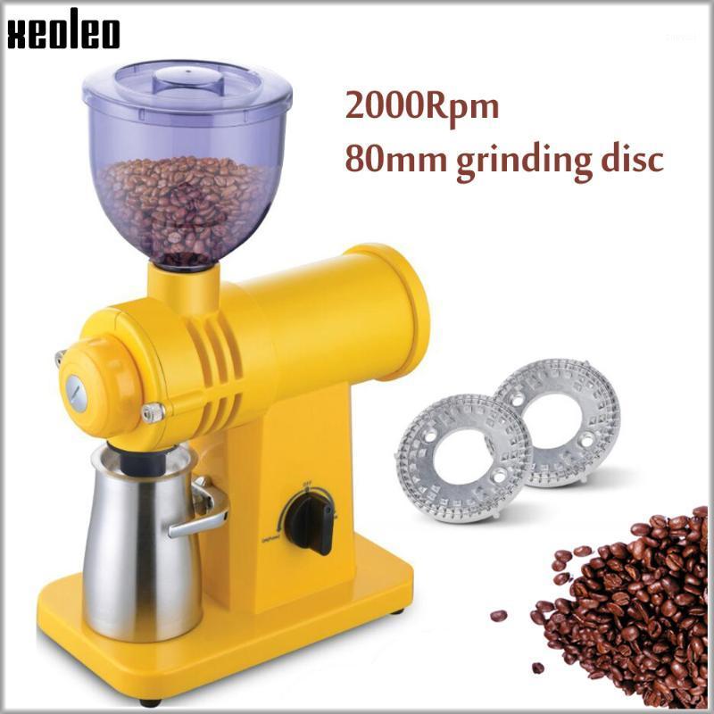 

XEOLEO 250g Filter coffee grinder 200W Electric Coffee grinder Stainless steel Ghost teeth Yellow/white/black1