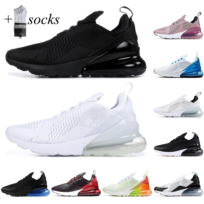 

With socks running shoes for women men Chaussures FLORAL Summer Gradients Triple Black White Volt Orange mens trainers sport sneakers, #6 black blue 40-45