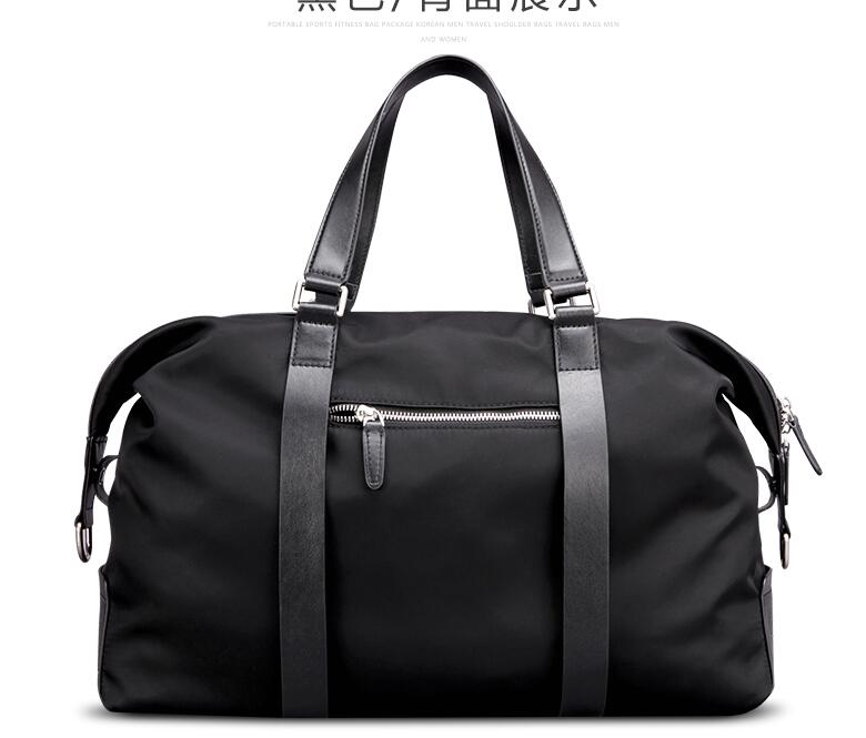

High-quality high-end leather selling men's women's outdoor bag sports leisure travel handbag 055