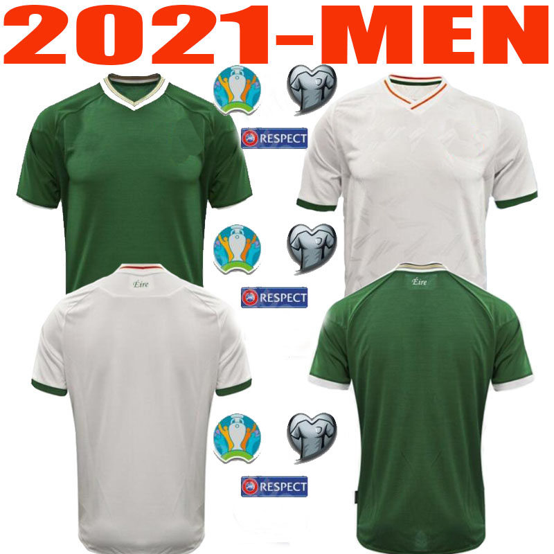 

Ireland man soccer jersey Keane McClean adult jerseys DUFFY BRADY S.LONG IRE land European Coleman Clark Hendrick Irish 20 21 national team, Black;yellow