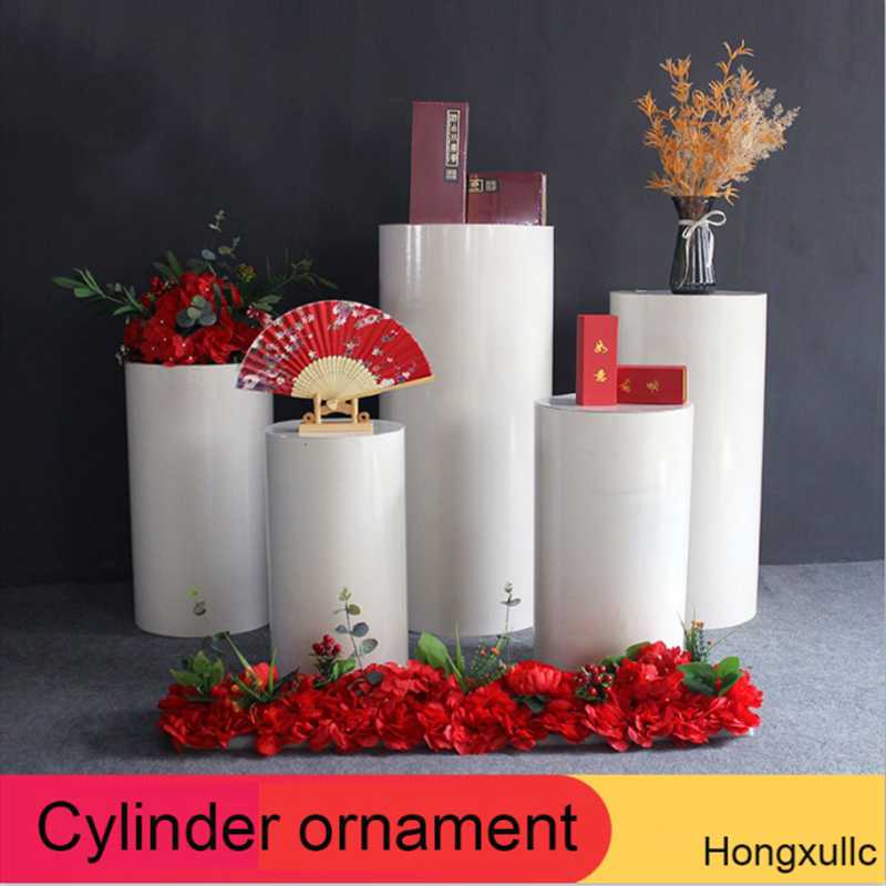 

Iron Art Wedding Props Set Cylindrical Dessert Table Cylindrical Dessert Table Birthday Party Display Decorations Stand Set