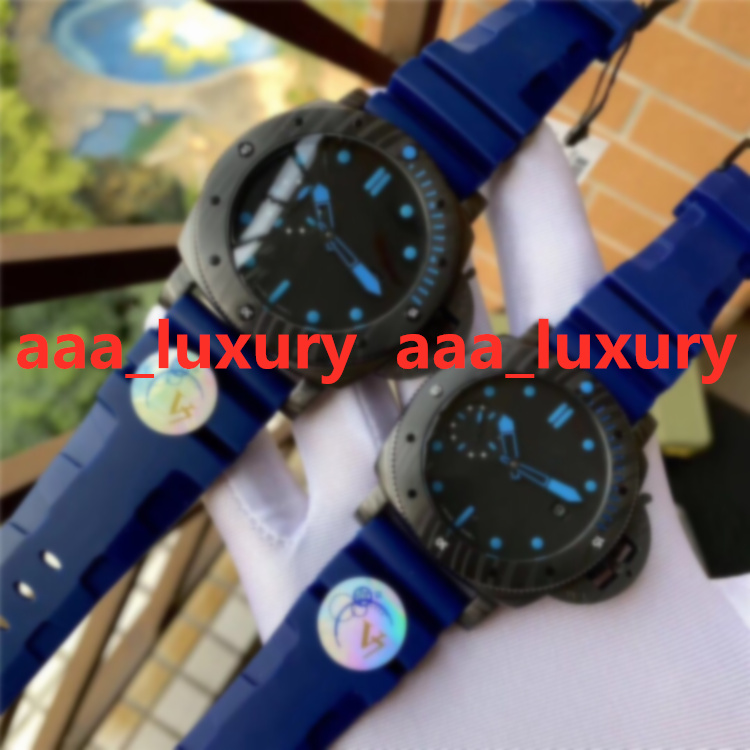 

Super v7 montre DE luxe male 47mm. Female 42mm 2555 mechanical movement carbon fiber watch case orologio di lusso, Box