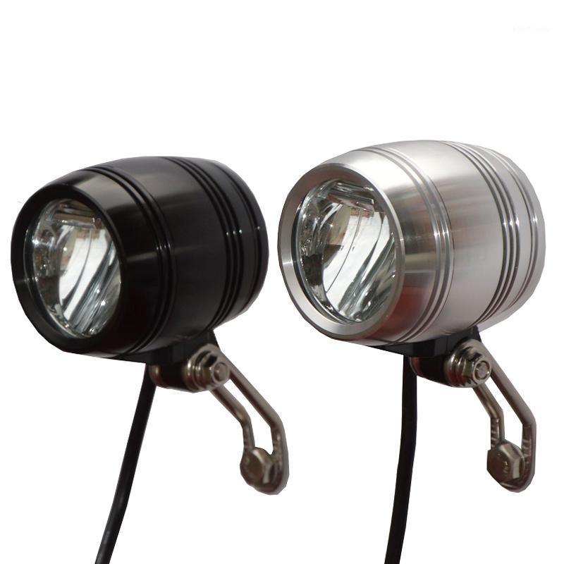 

New Bike Front Head Light Lamp For HUB Dynamo With Rearlight Cable Compact Bright Drop Shipping1