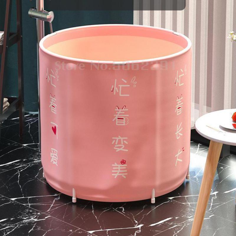 

Bath barrel folding thickening home full body adult bath barrel female tub artifact