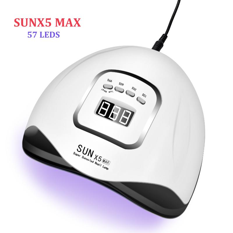 

Nail Lamp 114W SUNX5 MAX UV LED Dryer For Gel Varnish Nails Gel Polishing Timing Timer 10/30/60S Lamp Nail Dryer Art Tool, Sunx3