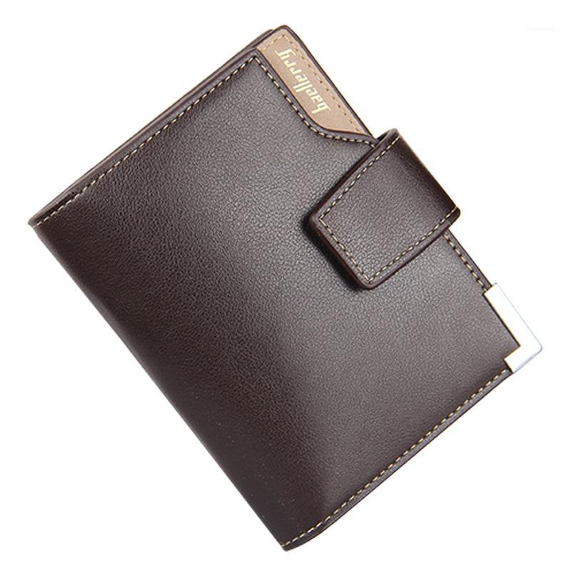 

New Original Men's Wallet Functional Leisure Pockets Short Purses Multiple Card Slots Durable Money Pocket WB131, Black