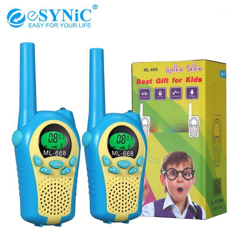 

eSYNiC 2 Pcs Portable Walkie Talkies For Kids Range Up To 3 KM Long Range Walkie Talkies Child Best Gifts 22 Channel 2 Way Radio1