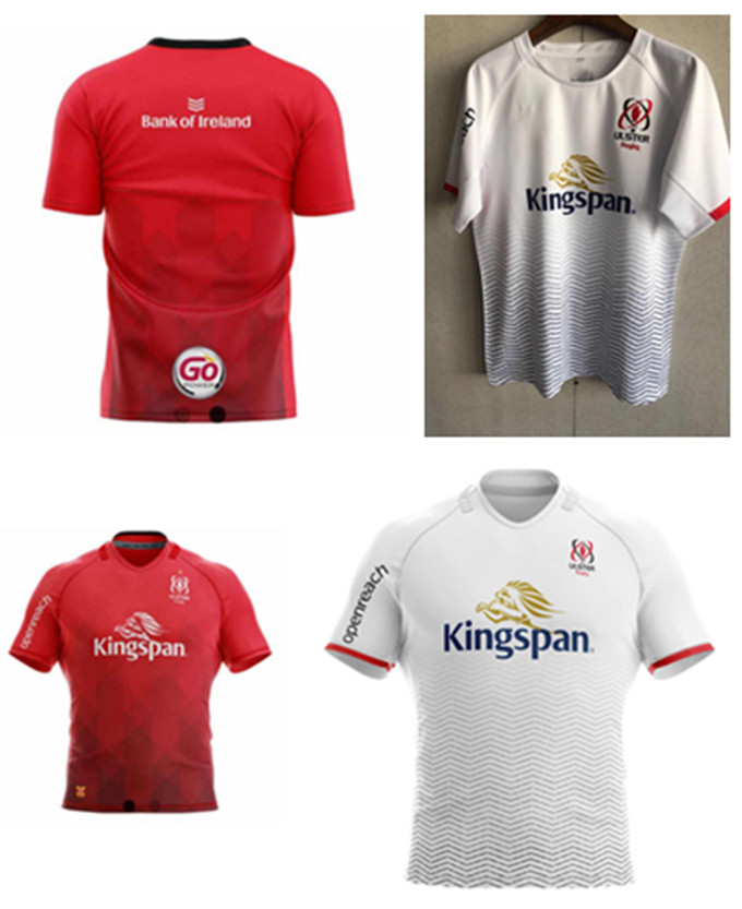 

Best quality new 2020 2021 Ulster home and away rugby shirt Kukri shirt Ulster national team league shirt -5xl, Beige