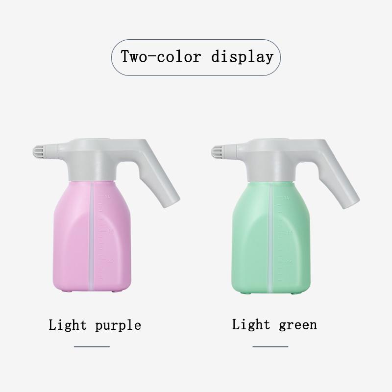 

Disinfection Water Bottle Small Electric Watering Can 1.5L Automatic Watering Water Spray High-pressure Rechargeable Sprayer LP