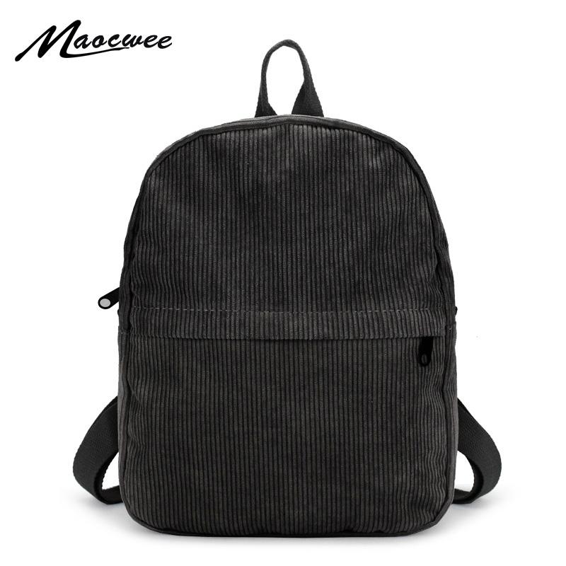 

Women Backpack Velour Solid Schoolbags for Teenager Girls Small Suede Vintage Casual Daypacks Rucksack Female Bags Black Mochila