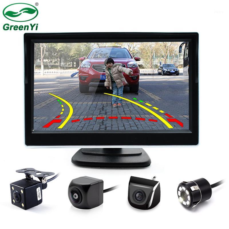 

HD 5 Inch 800*480 TFT LCD Car Parking Monitor With Rear View Camera, Trajectory Parking Line and Starlight Night Vision Camera1