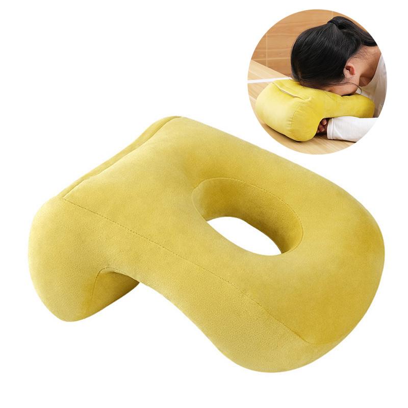 

2020 New Memory PP Cotton Office Noon Nap Pillow Breathable Desk Sleep Cushion Slow Rebound Free Hands Body Pillow