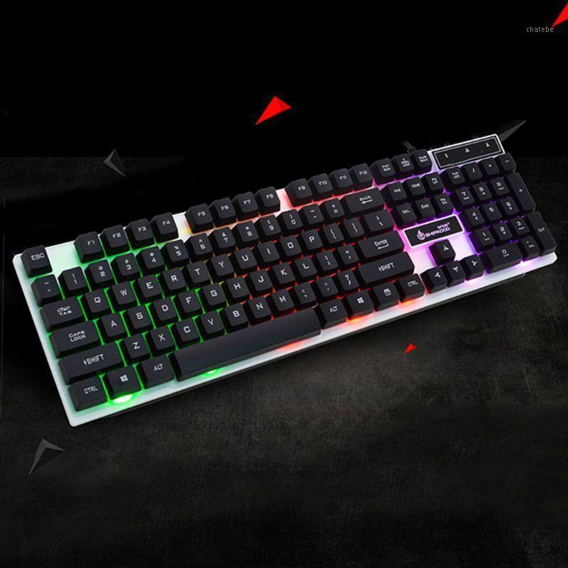 

Gaming Keyboard With LED Lighting Mechanical Keyboard For Computer, Laptop, Gaming Device Accessories1