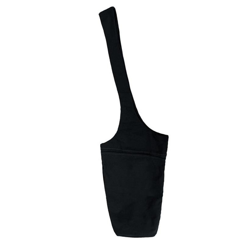 

Yoga Mat Bag Yoga Mat Carrying Bag Holder Fits Most Size Mats Reusable Storage, Black