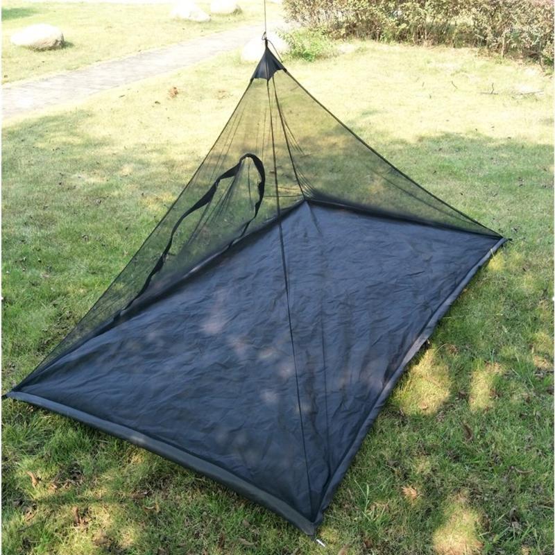 

Outdoor Ultralight Mesh Camping Mosquito Insect Netting Cover Travel Sleep Tent Oxford Fabric & Mesh 220*120*100cm1
