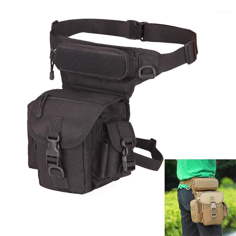 

Tactical Thigh Drop Leg Bag Waist Pack Outdoor Waist Belt Pouch Hunting Camping Climbing Emergency Kit Bags1, Style 01