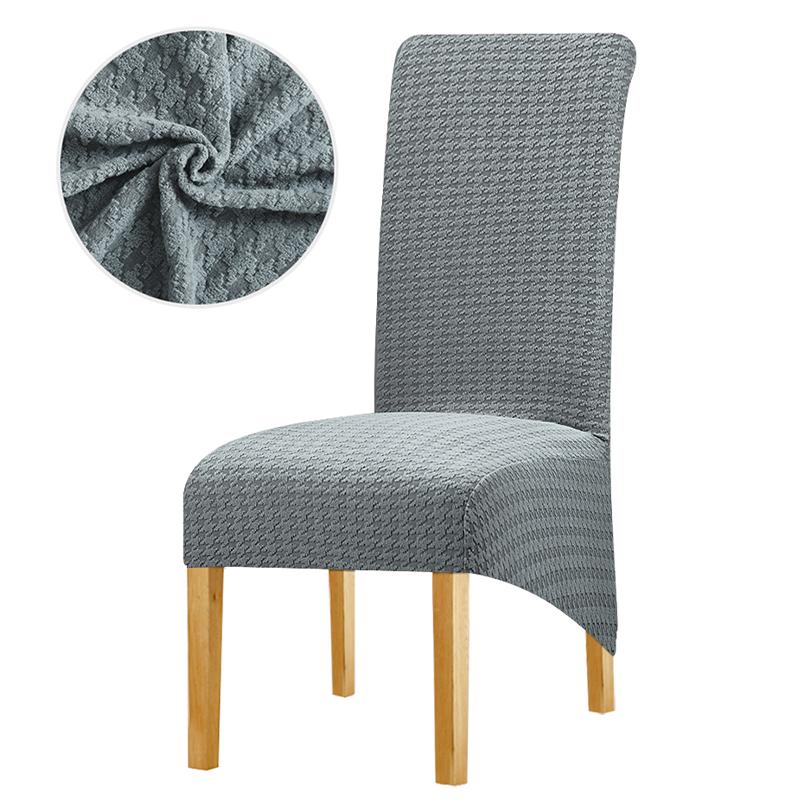 

Universal Size XL Size Chair Cover Polar fleece Stretch Elastic Office Chair Covers Hotel Wedding Christmas Seat Covers