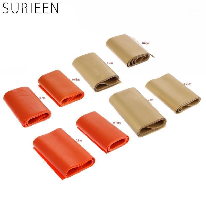 

100*15cm Fitness Stretch Exercise Pilates Yoga Resistance Bands Flat Elastic Rubber Band Pull Belt Thickness 0.65/0.7/0.75/0.8mm1