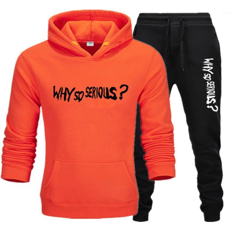 

Why Are Printed Men's Sportswear So Serious Suit Sweatshirts Jogging Training Gym Fitness Running Fit Closure Type Material"1, Photo color