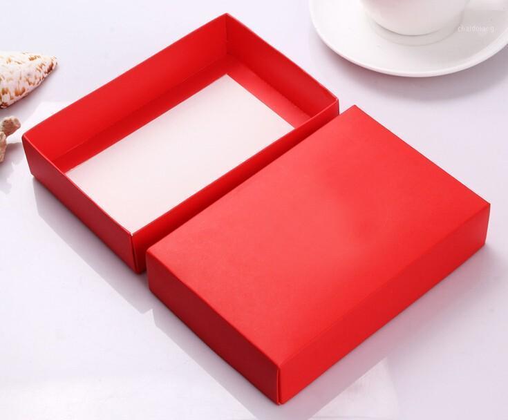 

Size:19.5*14.5*4cm Purple Large Gift Box Cardboard Box Big For Clothes Packing White Kraft Gift Red Wedding1