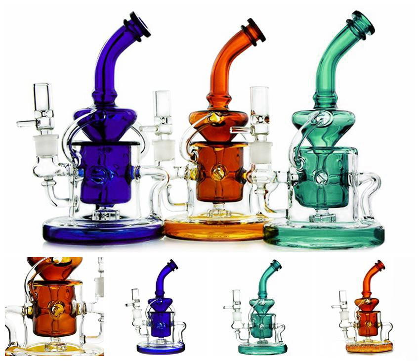 

hookahs Tornado Dab Oil Rig glass bongs water pipes rigs dabber
