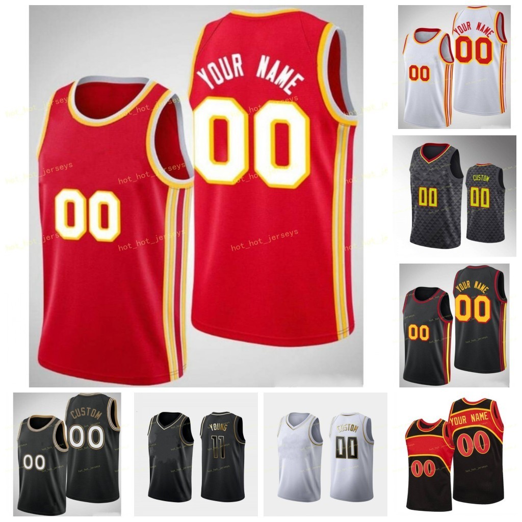 

Custom Jersey Bogdanovic Bogdan Capela Clint Collins John Dunn Kris Fernando Bruno Gallinari Danilo Goodwin Brandon, Red