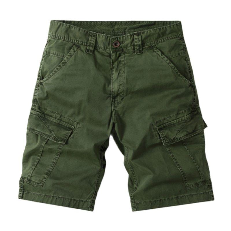 

Men's Shorts Men Summer Camo Cargo Cotton Casual Safari Style Board Straight Knee Length Plus Size, White;black