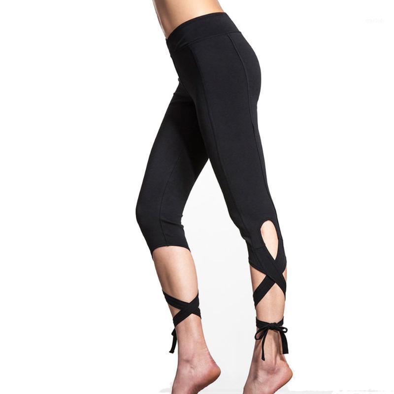

Women Quick Drying Sports Gym Yoga Pants Soft Solid Color Workout Cropped Leggings Mid Waist Fitness Lounge Athletic Pants1, Black