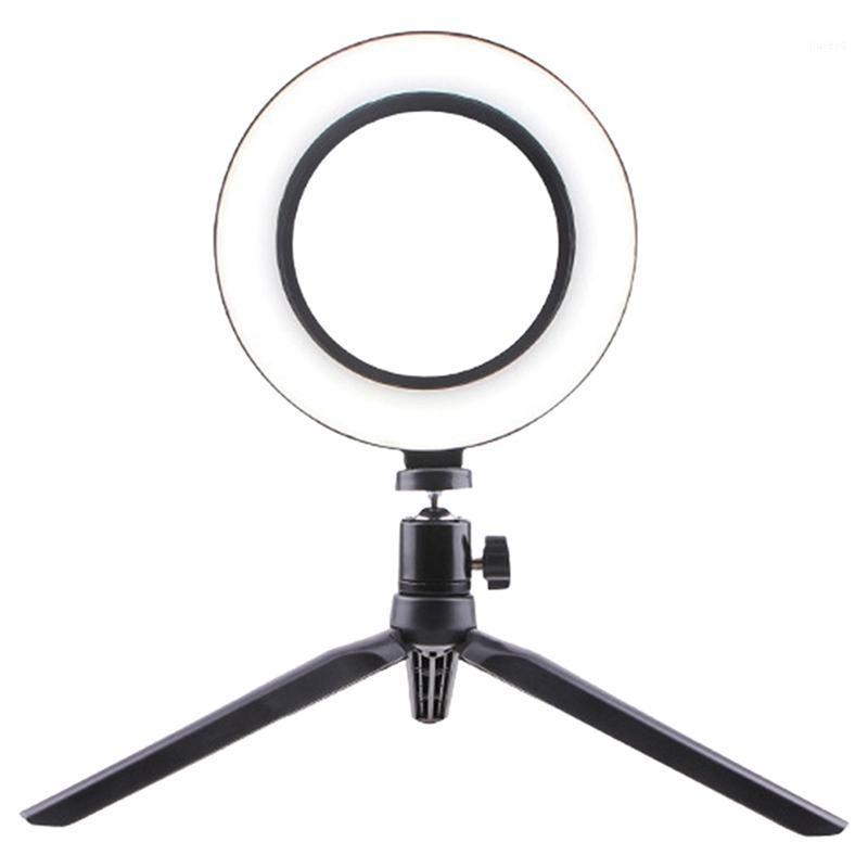 

10-Inch Ring Light Tripod, Desktop LED Ring Light, Three-Color Adjustable Light for Live Broadcast, Makeup,Photography1
