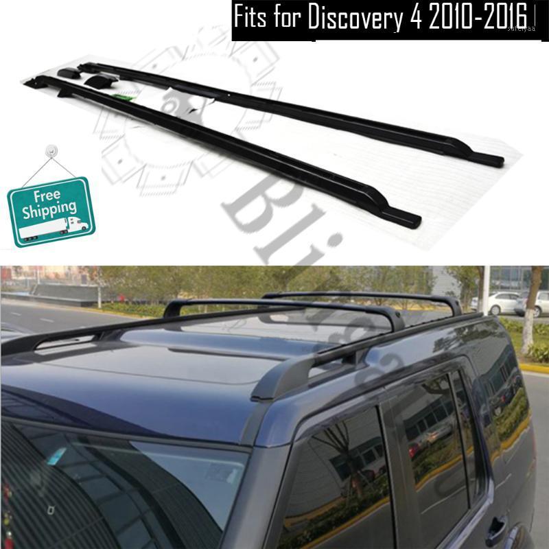 

Roof rack aluminium crossbar fits for L.and Rover Discovery 4 LR4 2010-2020 baggage rack luggage roof bar1