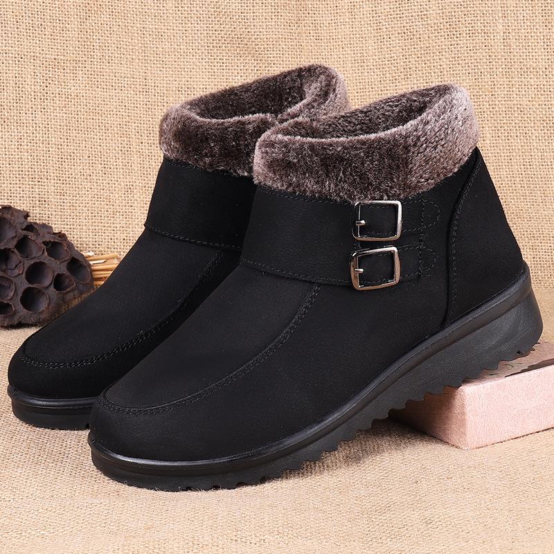 

Women Boots 2020 News Comfortable Ladies Shoes Waterproof Shoes Female Fashion New Arrival Boots Female Winter 2020, Black